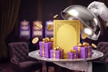 Decorative illustration marking the welcome bonus offer
