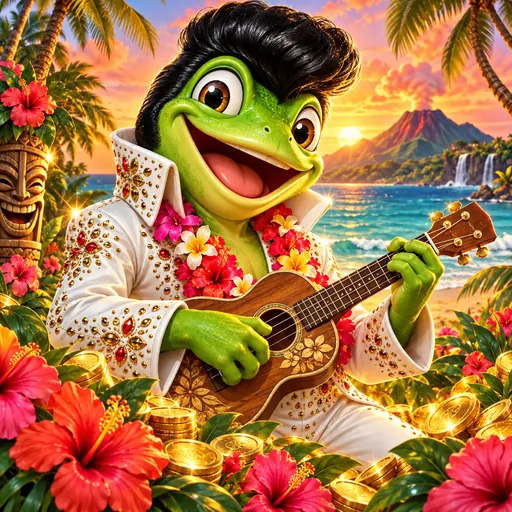 Aloha King Elvis cover art